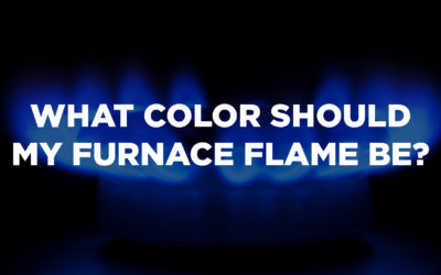 What color should my furnace flame be?