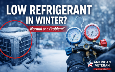 Why HVAC Systems Can Show Low Coolant in Winter